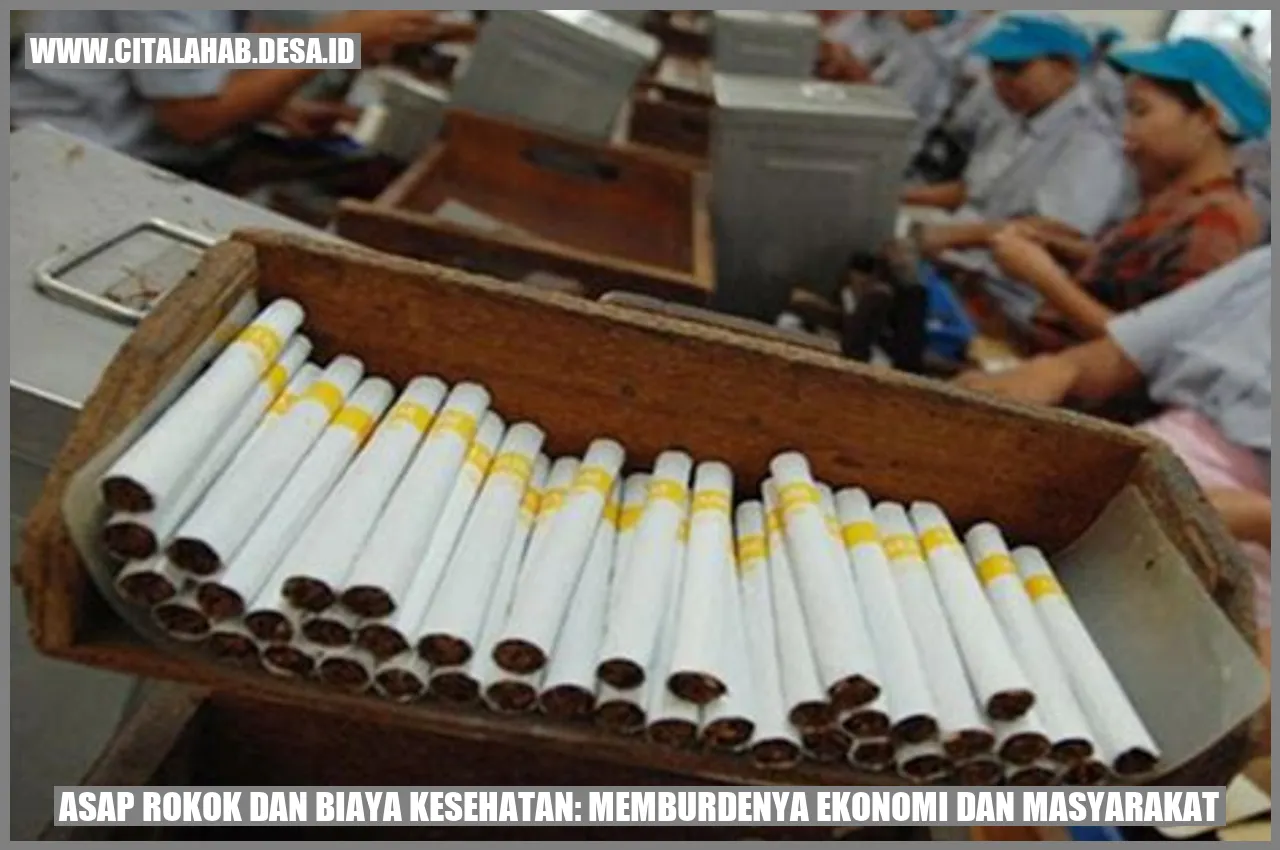 Asap Rokok dan Biaya Kesehatan: Memburdenya Ekonomi dan Masyarakat