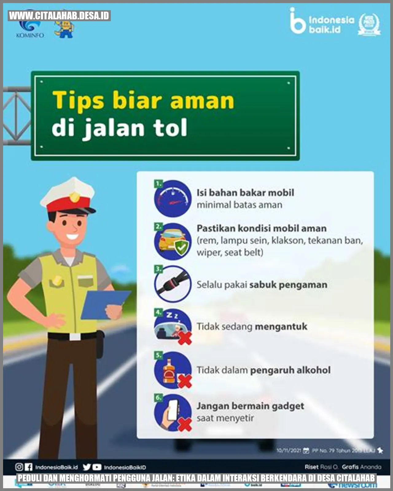 Peduli dan Menghormati Pengguna Jalan: Etika dalam Interaksi Berkendara di Desa Citalahab