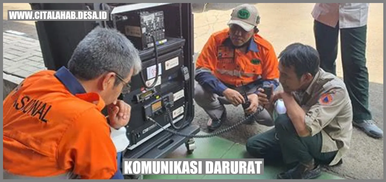 Komunikasi Darurat