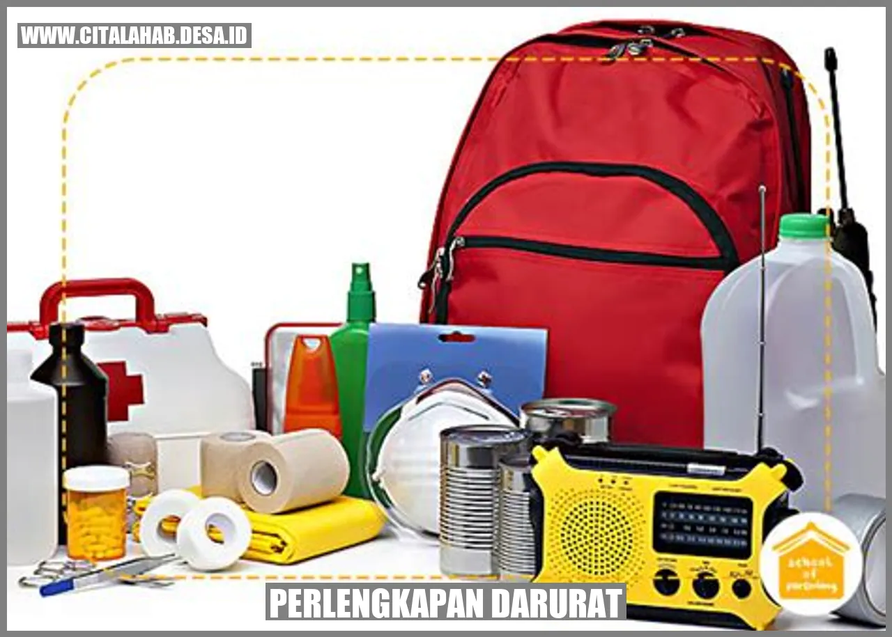 Perlengkapan Darurat